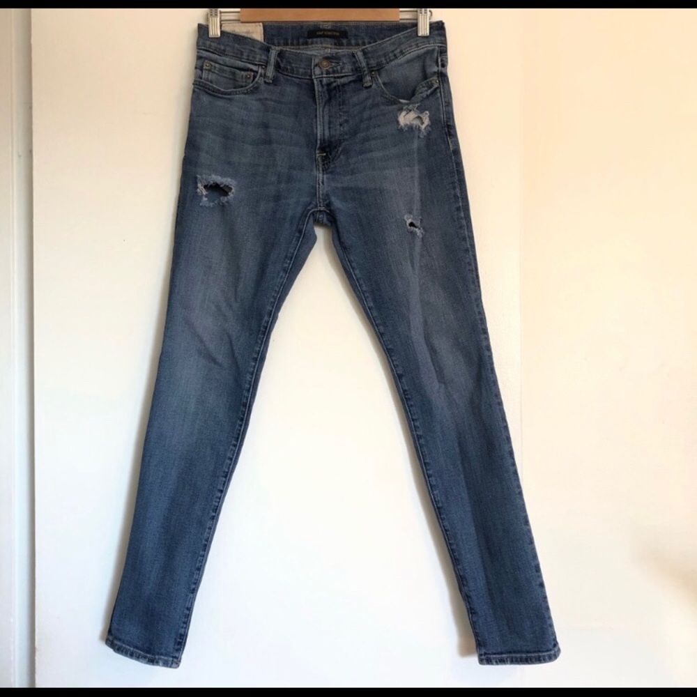 Abercrombie & Fitch Super skinny distressed denim
